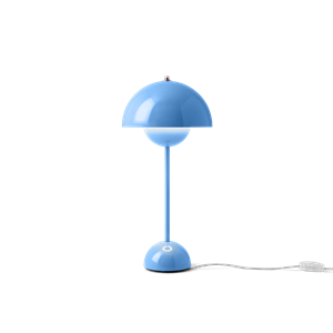 &Tradition Flowerpot VP3 Lampe à Poser Bleu Piscine