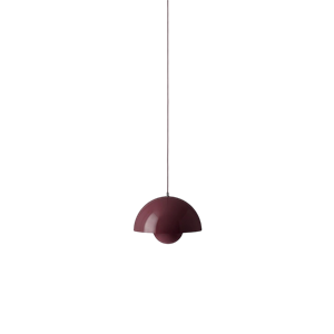 &Tradition Flowerpot VP7 Suspension Dark Plum