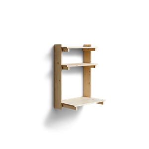 Étagère Murale de Bureau Beam Form & Refine 3 en Pin