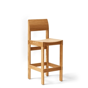 Tabouret de Bar Form & Refine Sonder H65 en Chêne