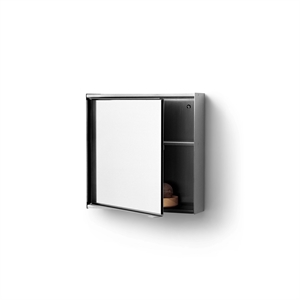 Armoire à miroir conique Form & Refine 40x40 cm en acier
