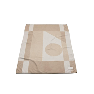 FORMARKIVET Tapis Big Logo Beige Pâle/Beige Sable