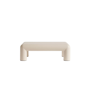 Table Basse FORMARKIVET Cubio 110x80 Beige Clair Semi- Beige