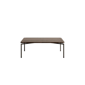 Table Basse Carrée FORMARKIVET Dapple en Chêne Teinté Foncé