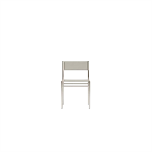 Chaise de Salle à Manger Ferra FORMARKIVET Chrome/ Gris Pierre de Séville