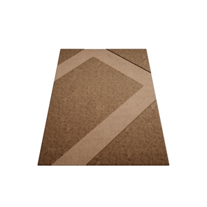FORMARKIVET Tapis D'allée 200x300 Marron Muscade