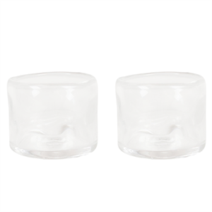 Frama 0405 Lot de 2 Verres Larges 250 Ml Transparent
