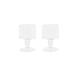 Frama 0405 Lot de 2 Petit Verres à Pied 65 Ml Transparent