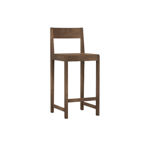 Tabouret de Bar Frama 01 H65 Marron Foncé