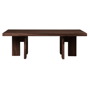 Table Basse Rectangulaire Frama Farmhouse en Chêne Foncé