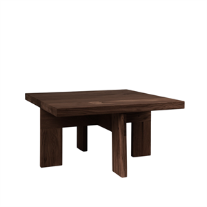 Table Basse Carrée Frama Farmhouse en Chêne Foncé