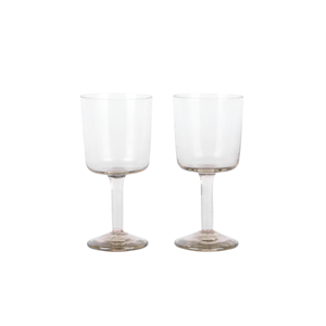 Lot de 2 Verres à Pied Frama Isle 100 Ml Légèrement Fumés