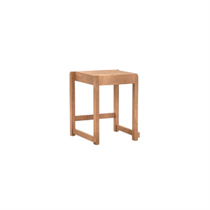 Tabouret Bas Frama 01 Marron Brun