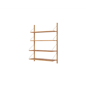 Étagère de Bibliothèque Frama à Section Unique 114,8 x 80 Cm, Chêne Naturel