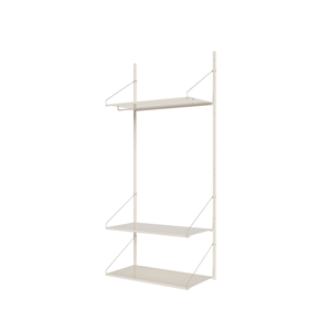 Étagère de Bibliothèque Suspendue Frama Shelf 185,2 x 80 cm , Blanc Chaud