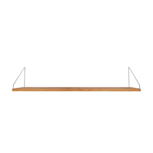 Étagère Frama pour Bibliothèque + Étagère Simple 20x80 en Chêne Huilé
