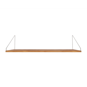 Étagère Frama pour Bibliothèque + Simple 27x80 en Chêne Huilé