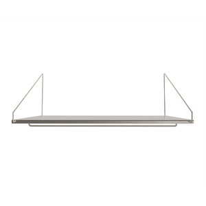 Étagère de Bibliothèque Frama 40x80 en Acier Inoxydable