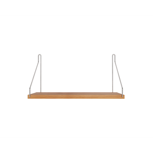 Étagère Simple Frama 20x40 en Chêne Huilé/acier Inoxydable