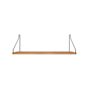 Étagère Simple Frama 20x60 Chêne Naturel/ Noir
