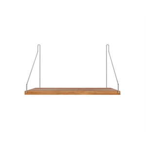 Étagère Simple Frama 27x40 en Chêne Huilé/acier Inoxydable