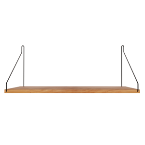 Étagère Simple Frama 27x60 Chêne Naturel/ Noir