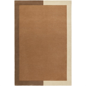 Tapis Decotique Frame 250x350 Cannelle/ Beige