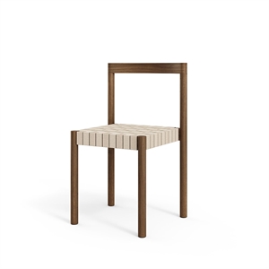 Brdr. Krüger Ekko Chaise de Salle à Manger Chêne fumé/Lin Naturel