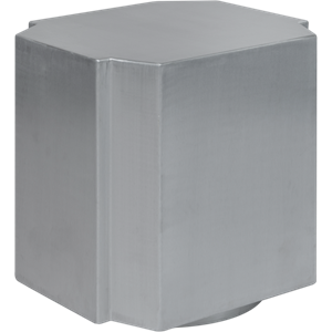 Tabouret Louise Roe Funki 01 en Aluminium Brossé