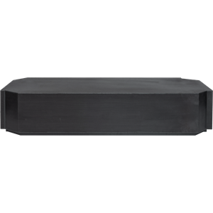 Table basse rectangulaire Louise Roe Funki en fer brut