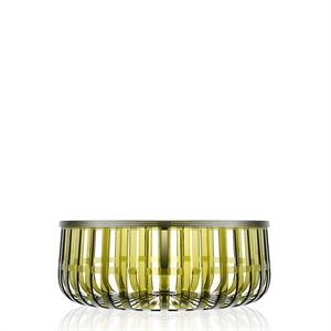Kartell PANIER Panier Vert Foncé