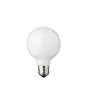 Ampoule Globe E27 Ø8 Milky Design By Us