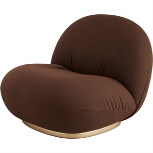 Fauteuil Gubi Pacha Perle Or/ Acca Carré Sahco 0381