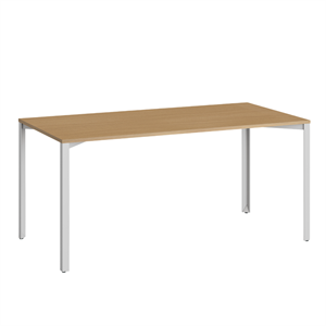 +Table Halle Grid 80x160 Chêne/ Gris Clair
