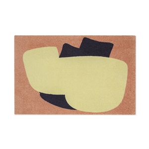 Paillasson Heymat x Sight Unseen 81x122 Pêche