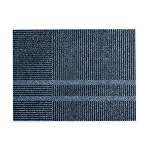 Heymat Løype Paillasson 85x115 Bleu Orage