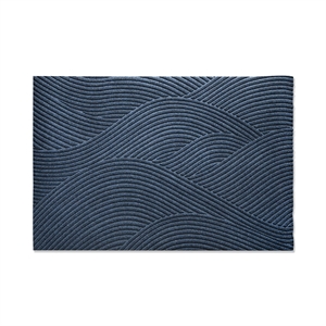 Paillasson Heymat en Paille 85x130 Bleu