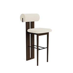 Tabouret de Bar NORR11 Hippo H65 Chêne Fumé foncé/Barnum 3