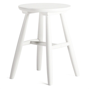 Department Wood Tabouret H15 Blanc