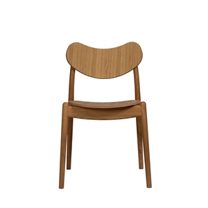 Chaise de salle à manger hybride Ro Collection en chêne huilé