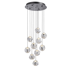 Loom Design Suspension Boule de Glace 10 Transparent