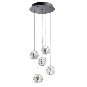 Loom Design Suspension Boule de Glace 5 Transparent