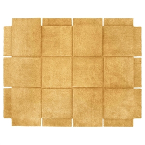 Tapis Basket Design House Stockholm 185x240 Jaune Ocre