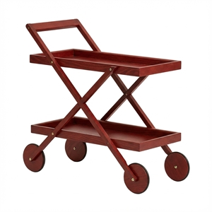 Design House Stockholm Exit Fauteuil Roulant Rouge