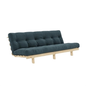 Canapé-lit Karup Lean avec Matelas Alpha 130x200 Bleu pâle/Brut