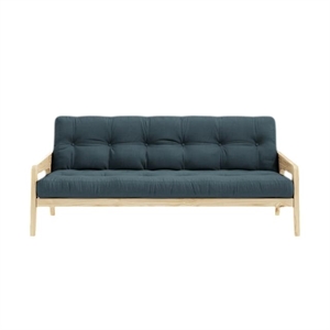 Canapé Karup Grab avec Matelas 5 Couches Bleu pétrole/Brut