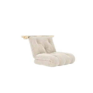 Matelas Karup à Crochets avec Supports 75x200 Ivoire/Brut