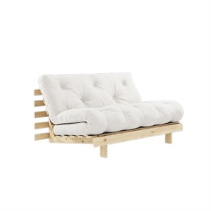 Canapé-lit Karup Roots avec Matelas 140x200 701 Naturel/Brut