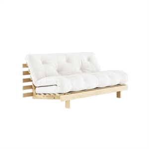 Canapé-lit Karup Roots avec Matelas 160x200 701 Naturel/Brut