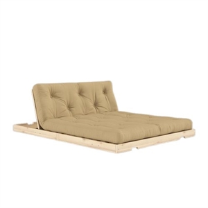 Canapé-lit Convertible Karup 140x200 Brut/758 Beige